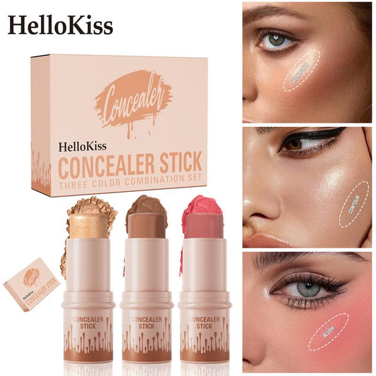 3pcs Long-lasting concealer sticks