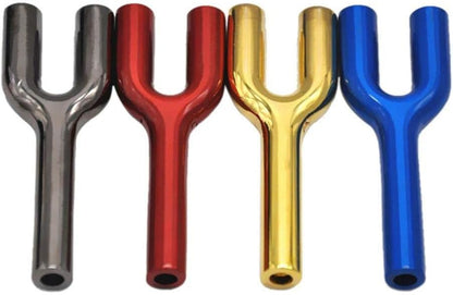 2 way metal straw