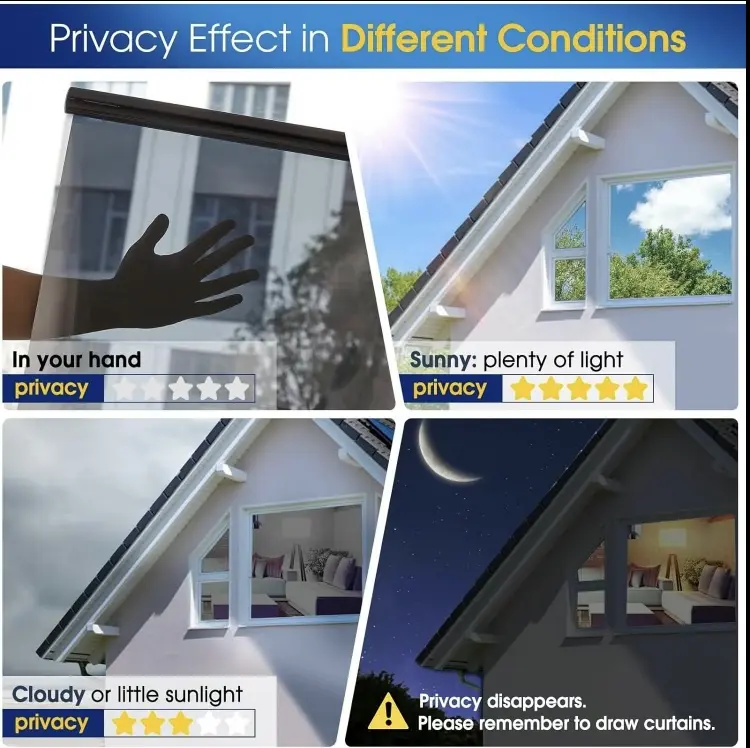 Window Privacy Film One Way